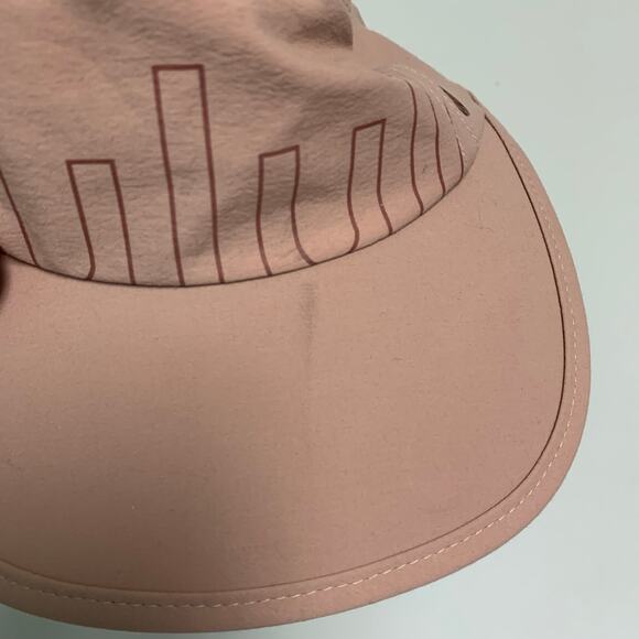 Lululemon Hat Women's Mauve Drawstring Hiking Run Trail Golf Tennis Ripstop Cap - Picture 6 of 7